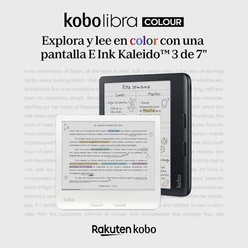 7” Glare-Free Colour E Ink eReader A78500