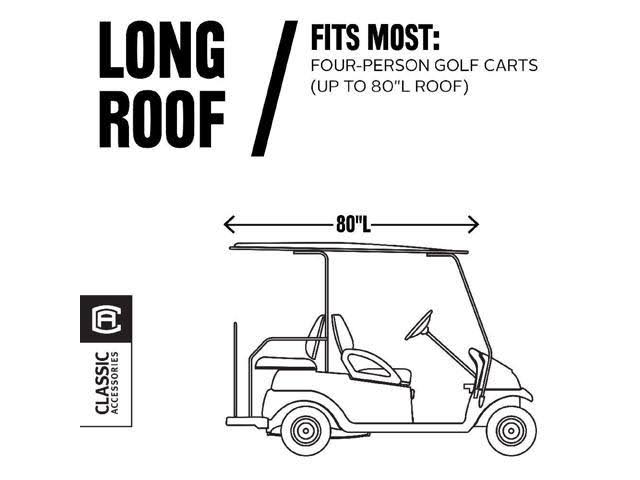 Khaki Golf Cart Cover G9054