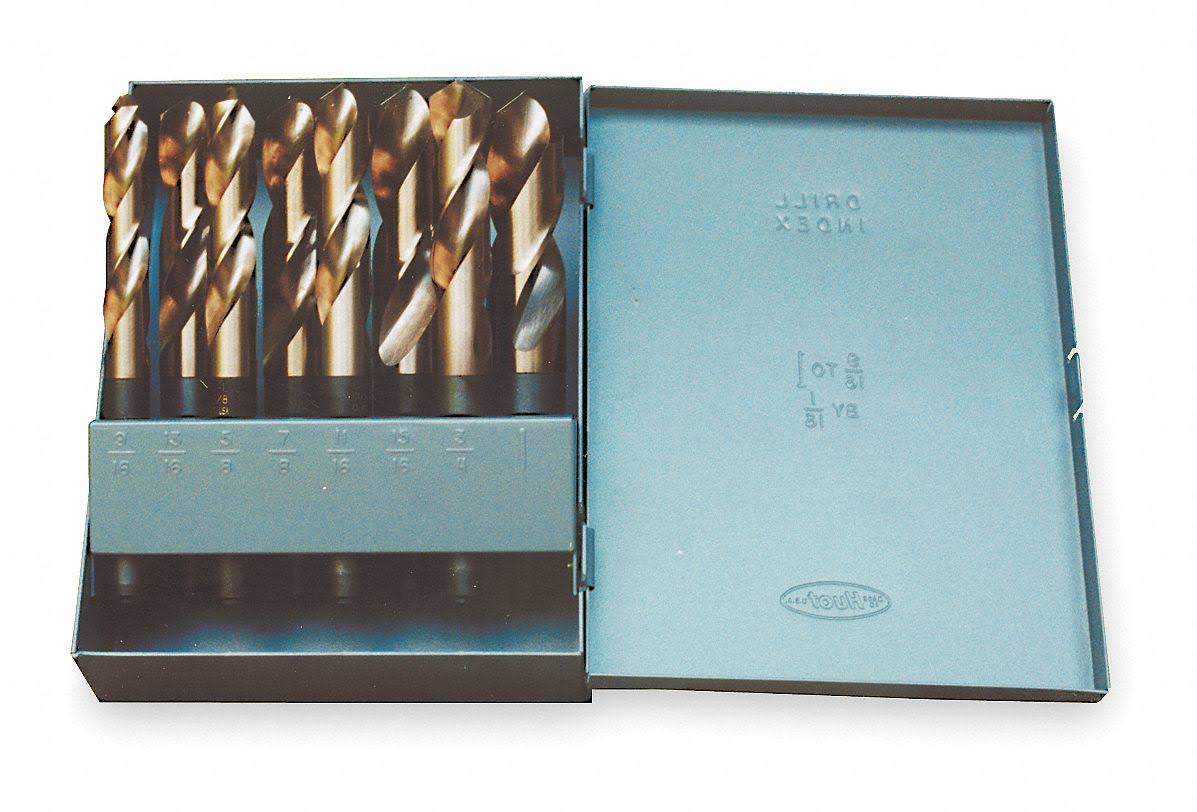 8 Pc Cobalt Reduced Shank Drill Set B305232