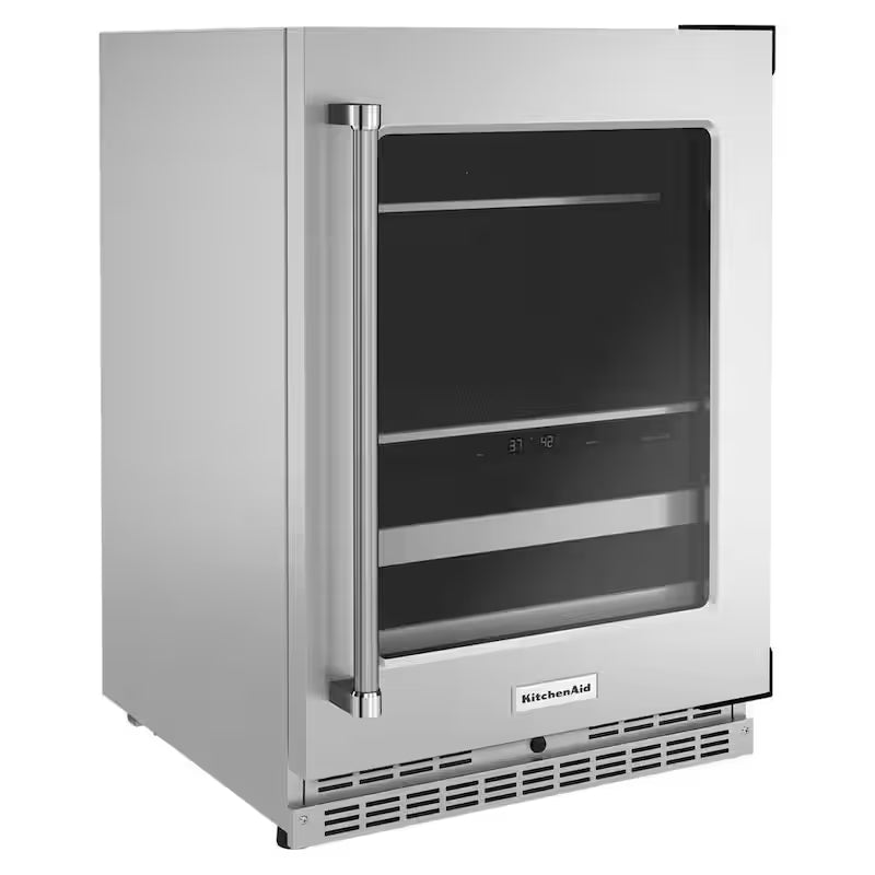 14-Bottle Wine and Beverage Cooler in Stainless Steel H73941