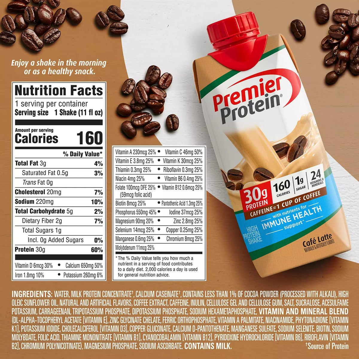 11 Fl. Oz Each Variety Sampler Pack of Protein Shakes (12 Pack) E500270