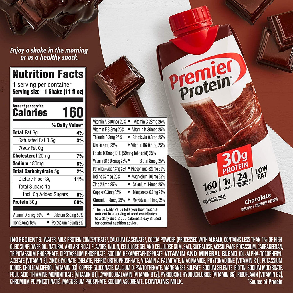 11 Fl. Oz Each Variety Sampler Pack of Protein Shakes (12 Pack) E500270