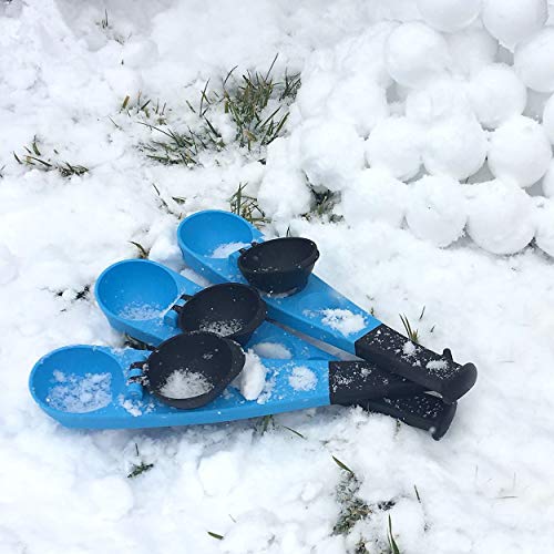 Red & Blue Plastic Snowball Thrower Set 2-Pack Y854