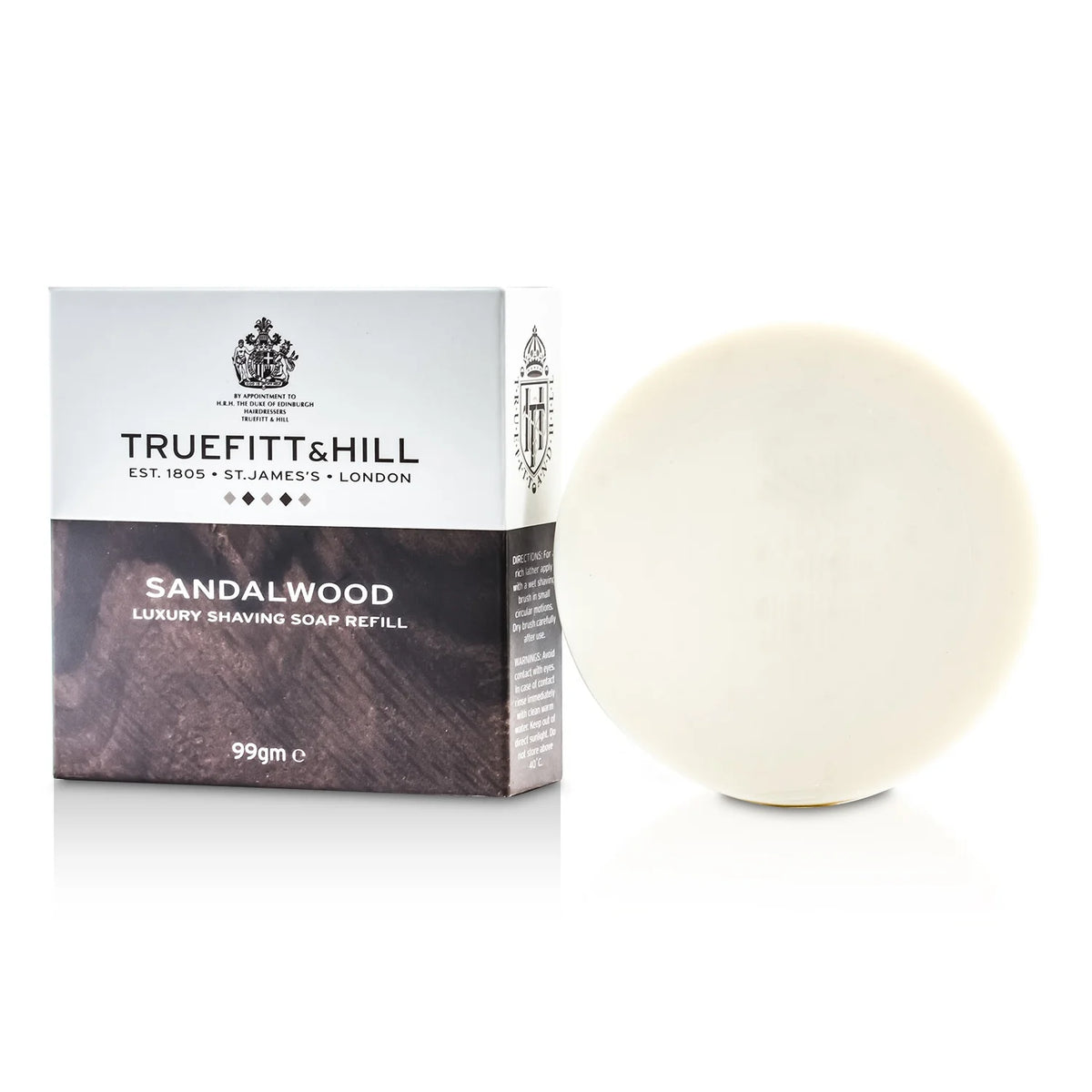 Sandalwood Shaving Soap Refill 3.3oz A22084