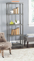 Grey 5 Tier Bookcase H8180