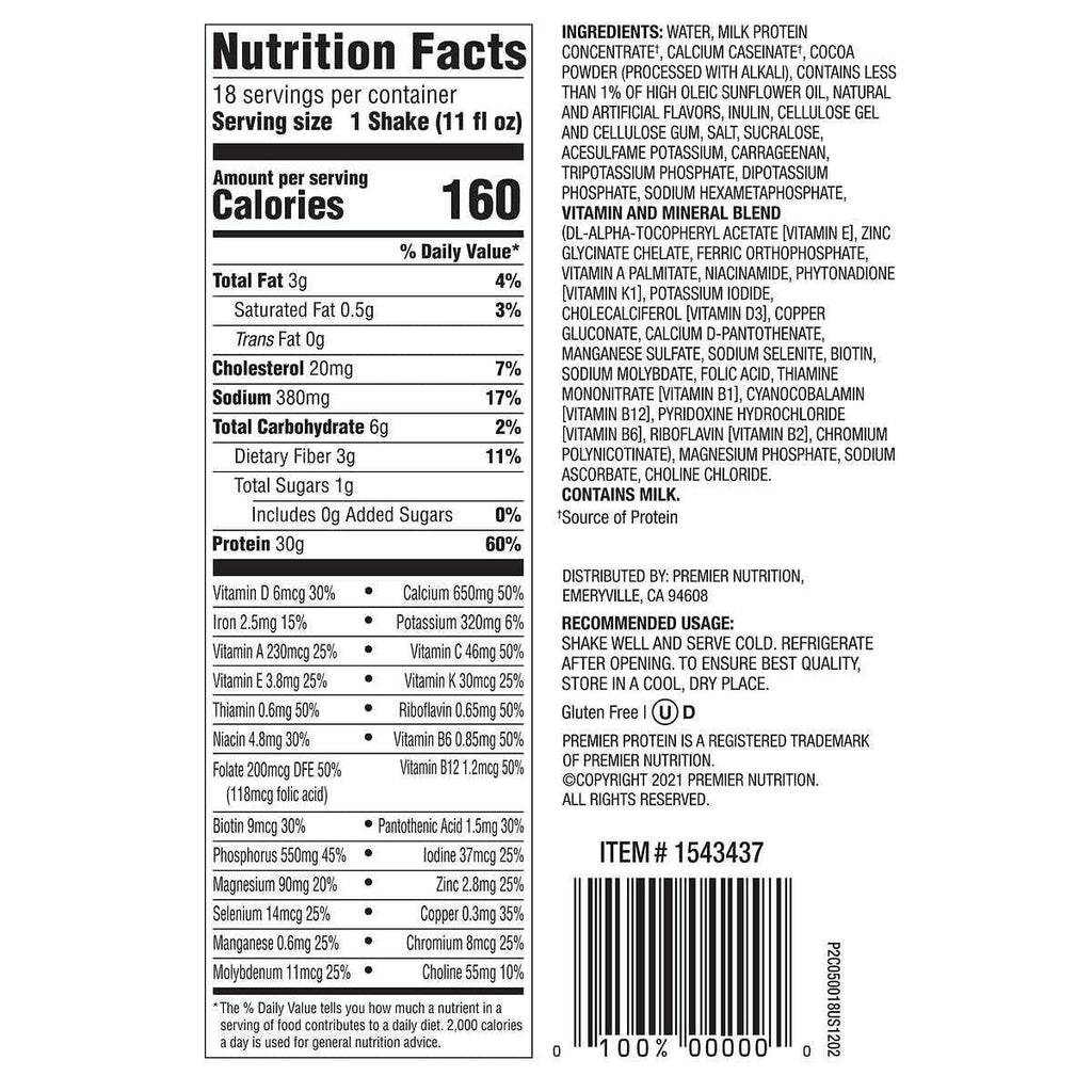 11 Fl. Oz Each Variety Sampler Pack of Protein Shakes (12 Pack) E500270