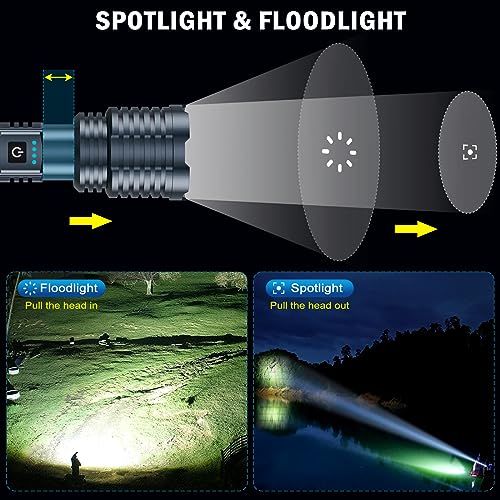 Rechargeable LED Flashlight C9175