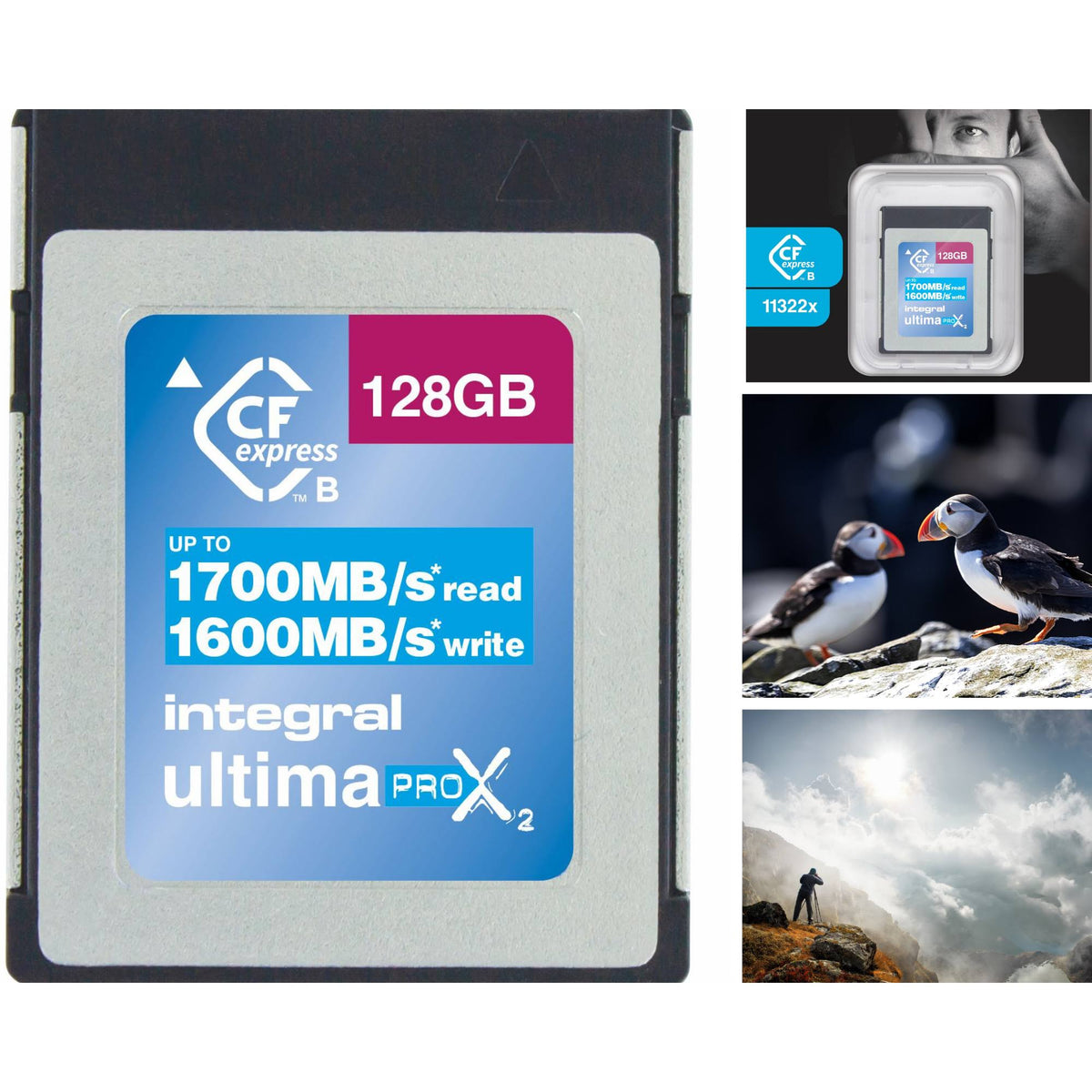 128GB CFexpress Memory Card P9022