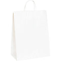 White Paper Shopping Bags, 250/Case C6597