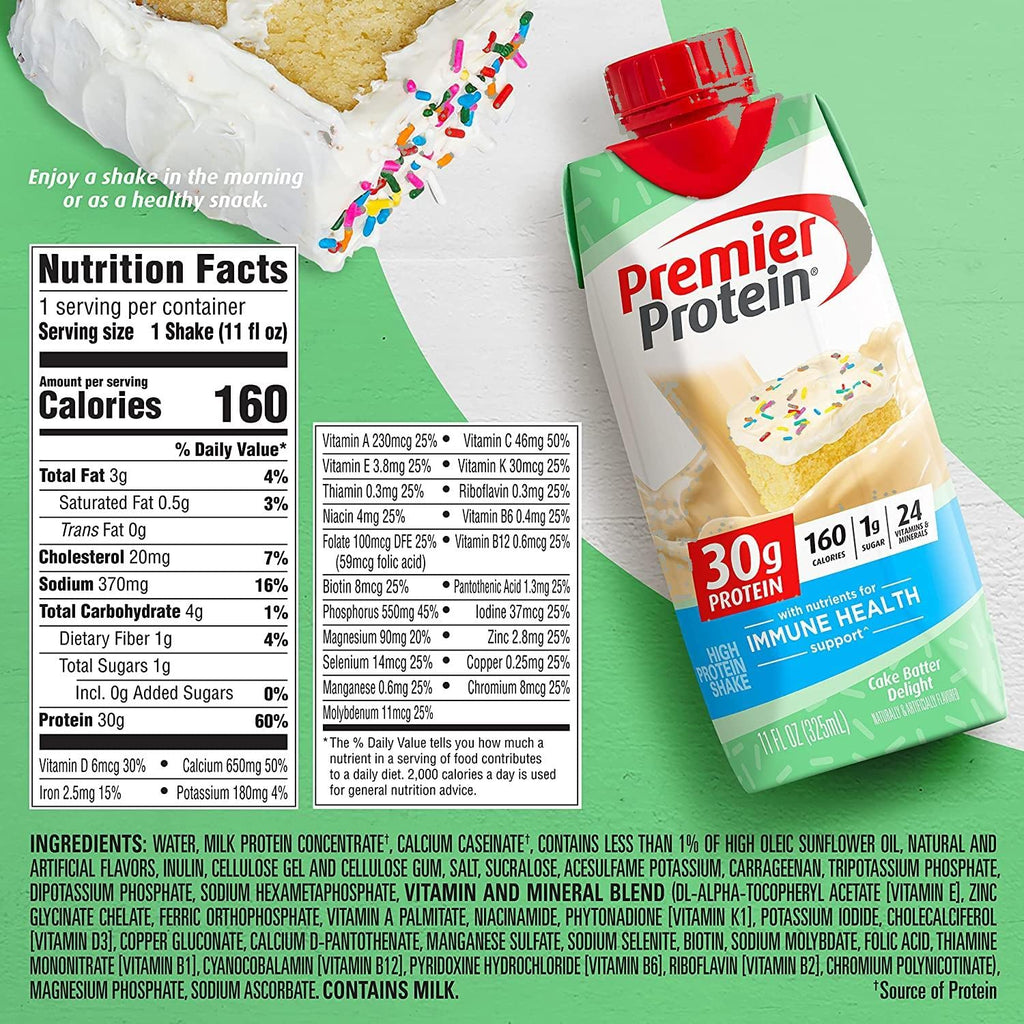 11 Fl. Oz Each Variety Sampler Pack of Protein Shakes (12 Pack) E500270
