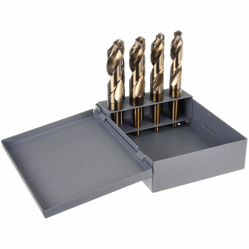 8 Pc Cobalt Reduced Shank Drill Set B305232