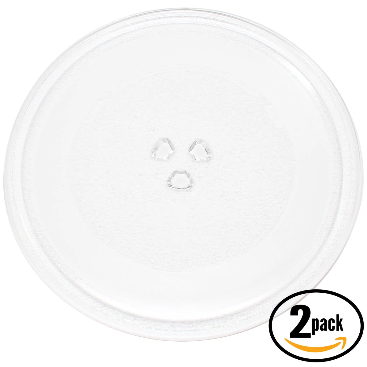 2-Pack Microwave Glass Plate 10" (255mm) P3185