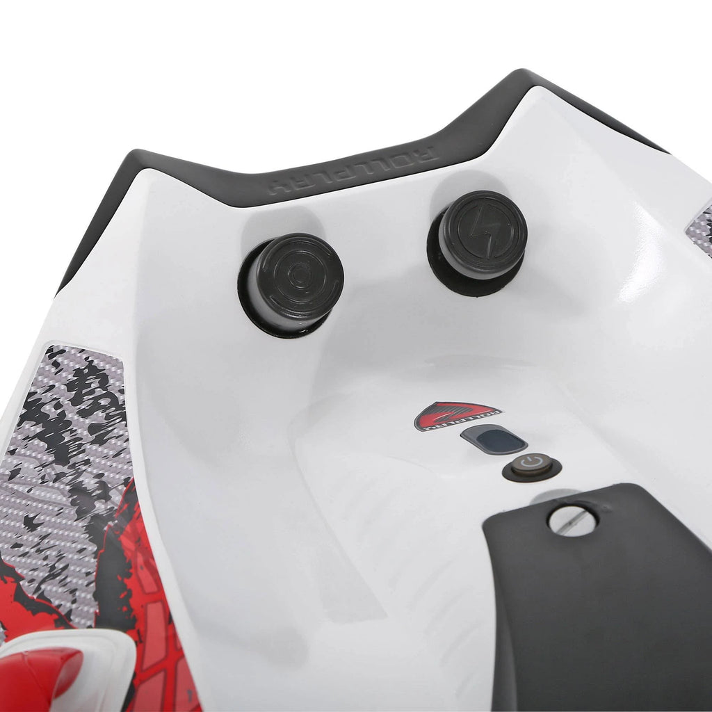 12V White Ride-On J89219