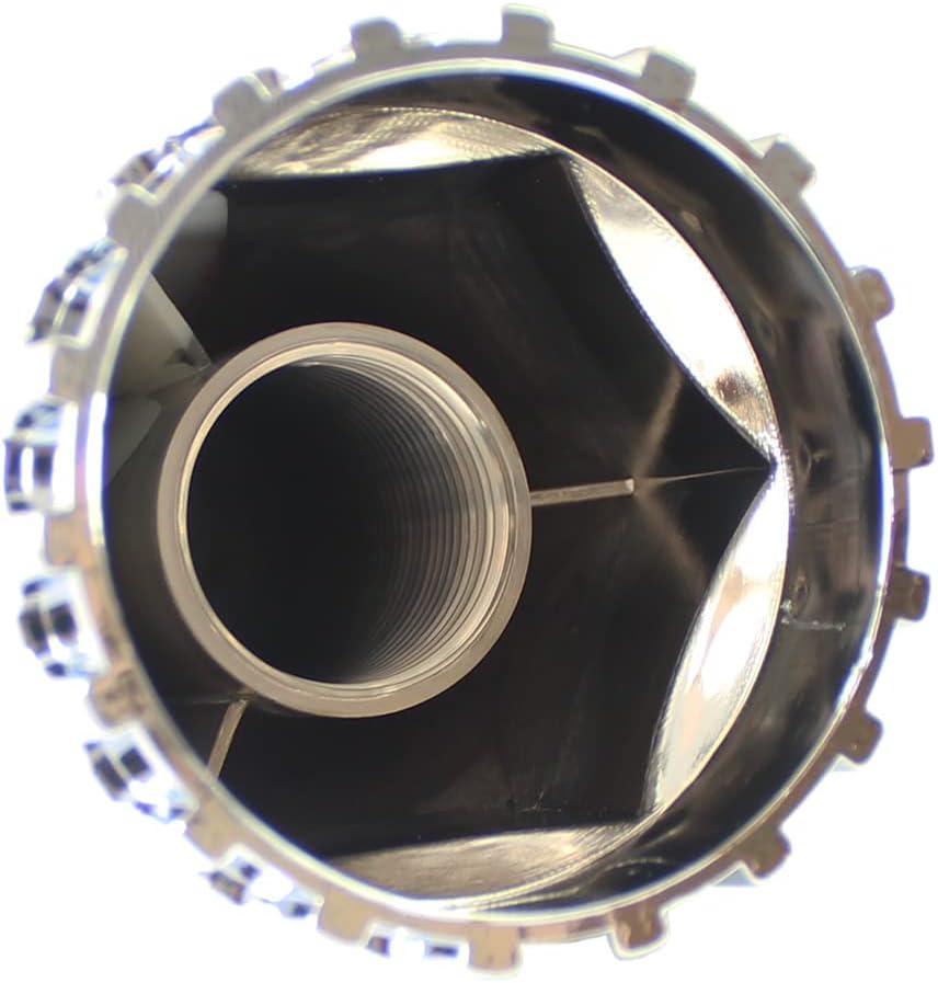 33mm Chrome ABS Plastic Screw on Lug Nut Covers Caps with Flange (40) E9184