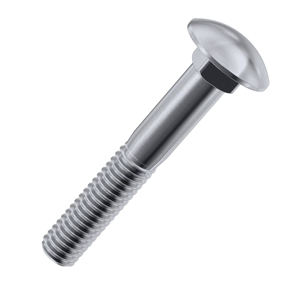 M10 x 85mm Stainless Steel Carriage Bolts (Pack of 25) X6524