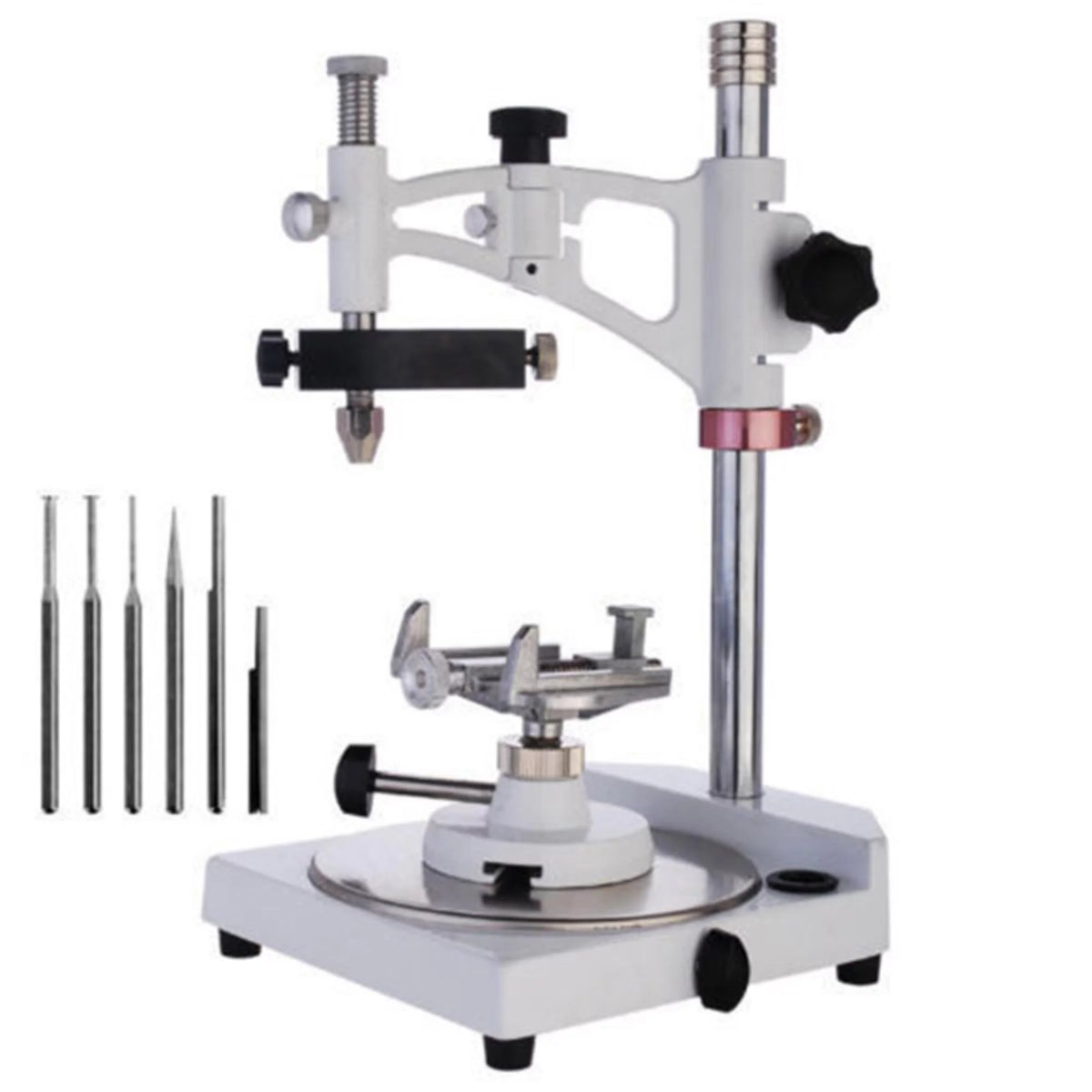 Dental Surveyor with Handpiece Holder and 6 Spindle Tools A88369