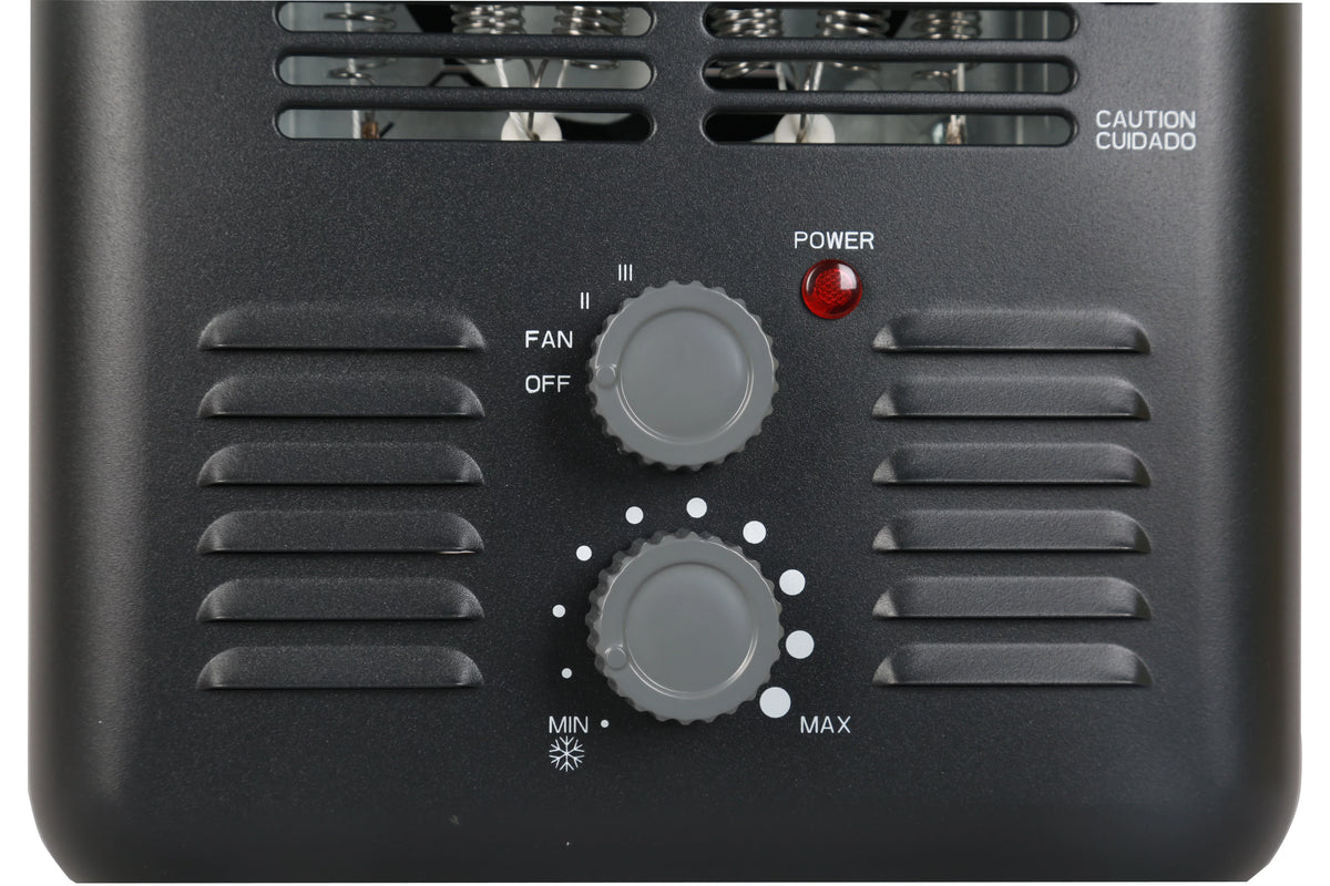 1500W Electric Portable Space Heater with Thermostat A24849