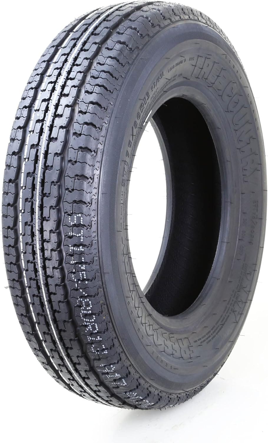 5 Trailer Tires ST175/80R13 6PR Load Range C with Scuff Guard O127