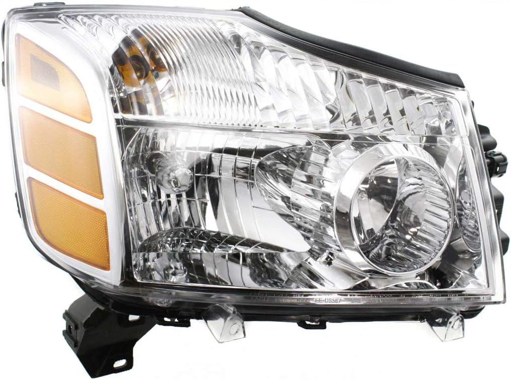 Passenger Side Headlight for Nissan Titan 2004-2007 S711