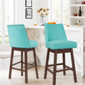Tiffany Swivel Upholstered Bar Stools Set of 2 A325