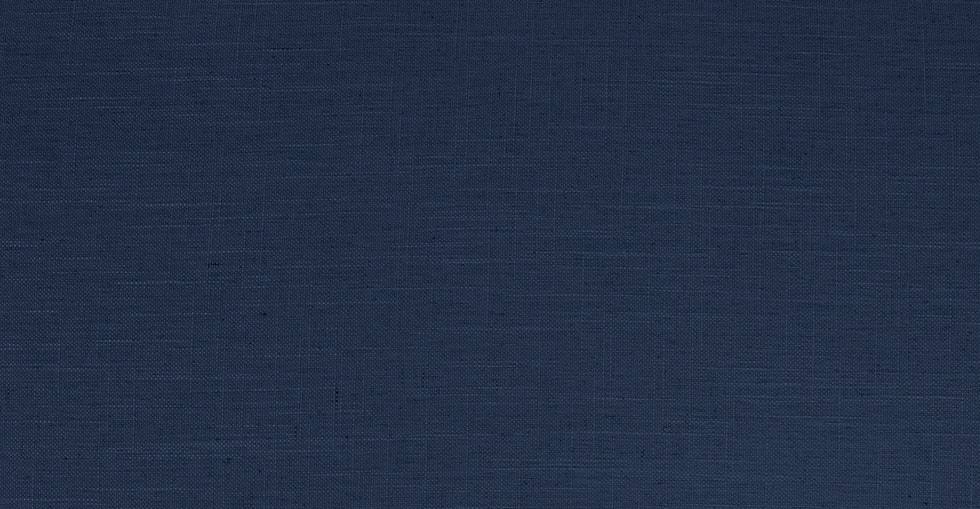 Blue Fabric Ottoman with Black Metal Legs L993