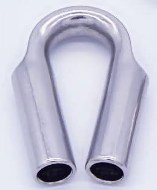 Wire Rope Tube Thimble 316 Stainless Steel (6mm, 50-Pack) C193