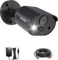 1080P Wire Free Rechargeable Battery Powered Camera with Solar Panel, 2-Way Audio, Pack of 2 X361054