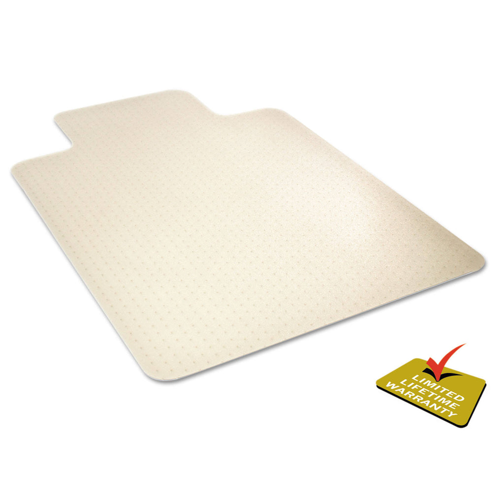 Recycled Chair Mat for Med Pile Carpet, 45x53 U84197