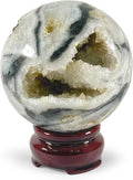 Polished Sphalerite Crystal Gemstone Sphere B54347