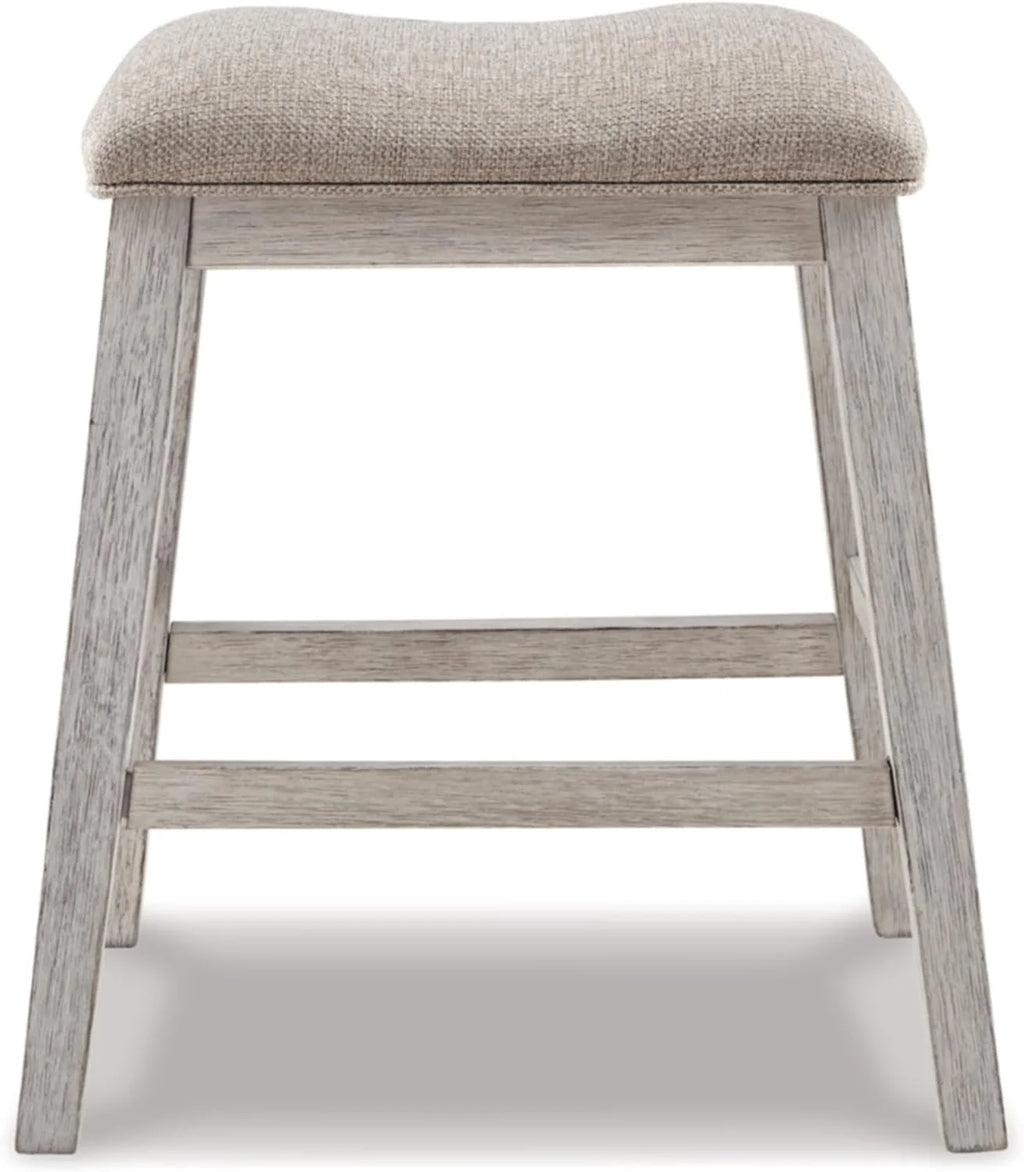 24" Counter Height Upholstered Barstool, Set of 2 Y2831