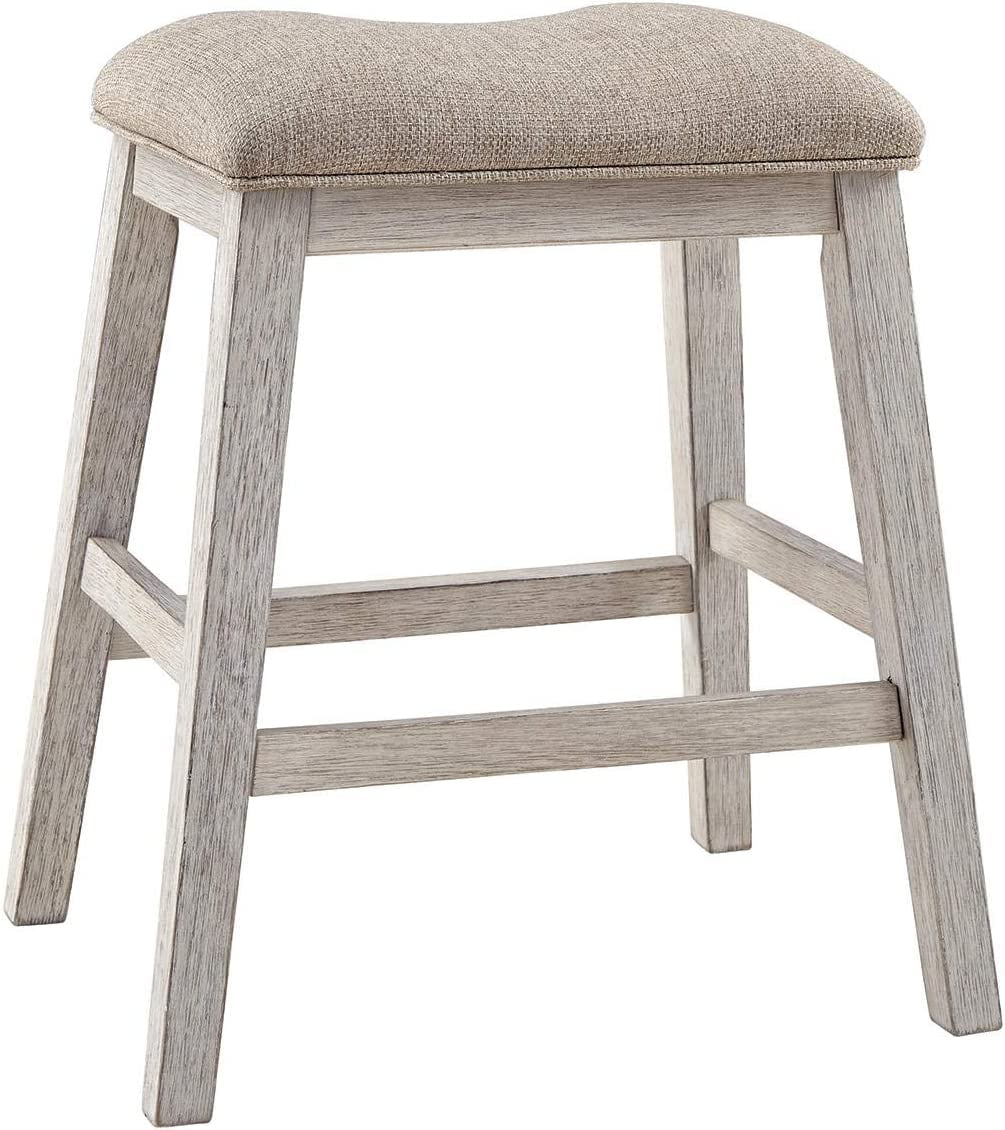 24" Counter Height Upholstered Barstool, Set of 2 Y2831