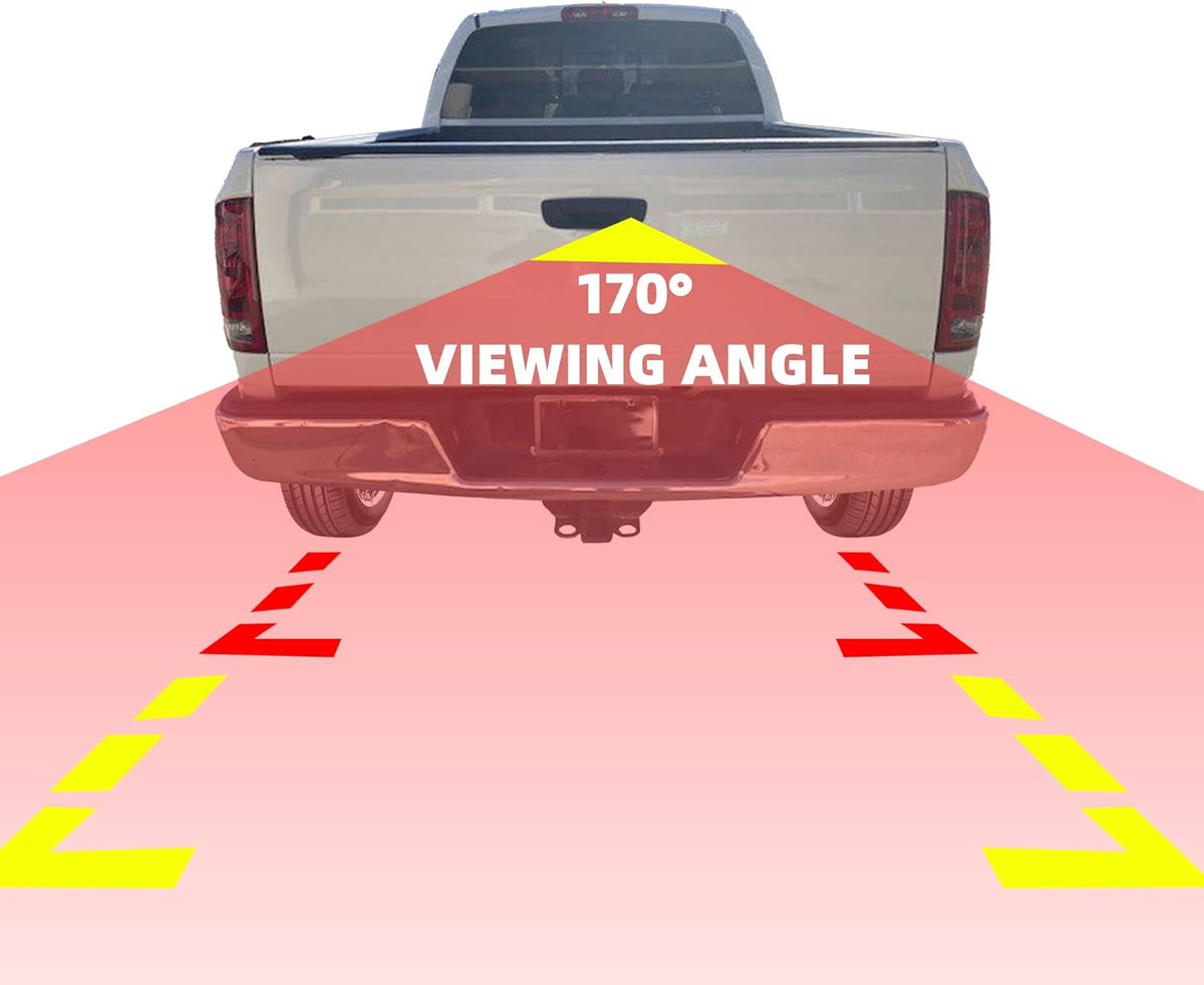 Tailgate Handle with Backup Rear View Camera for Dodge Ram 1500 2500 3500 P36746