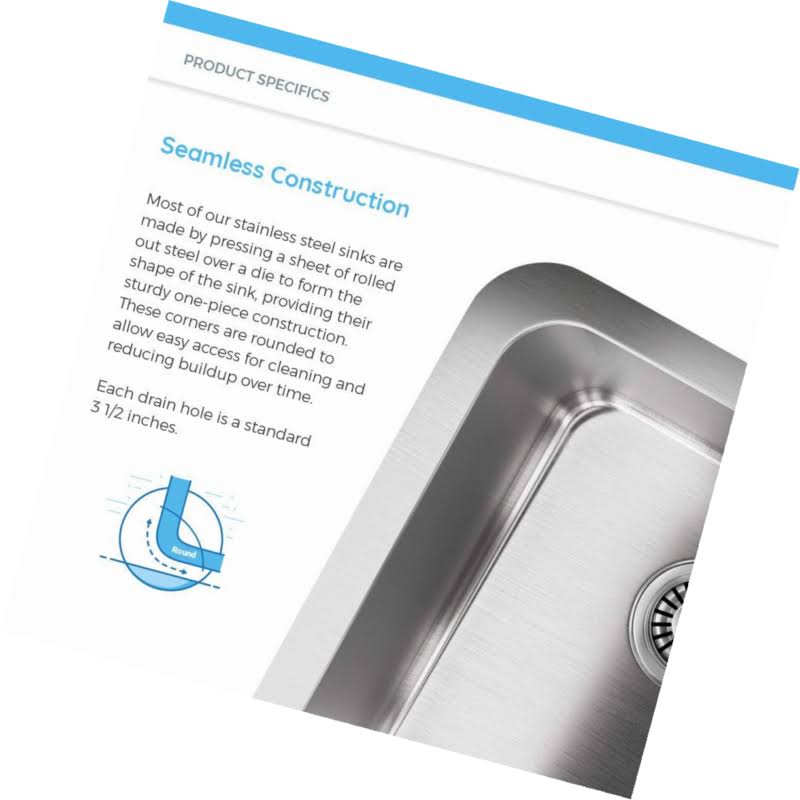 Undermount Stainless Steel Kitchen Sink K73304