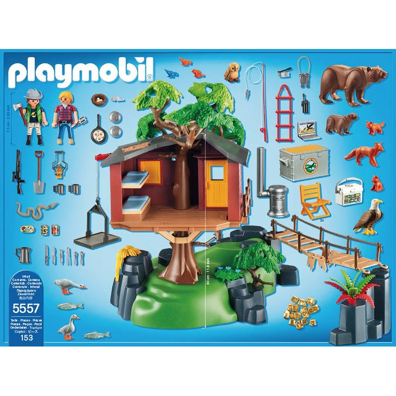 Wildlife Adventure Tree House Playset W26092
