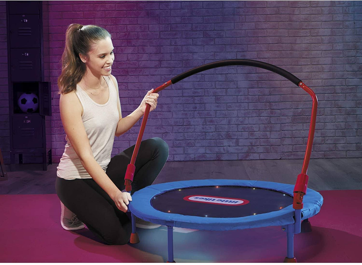 Light-Up 3-Foot Trampoline with Folding Handle L16520