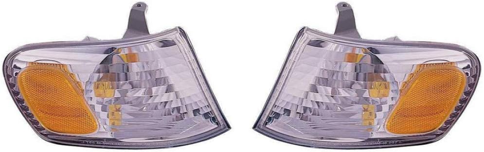 Pack of 2 Front Signal Light for Toyota Corolla G893558
