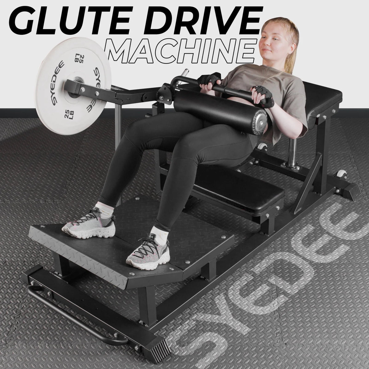 Heavy Duty Plate-Loaded Hip Thrust Machine X609