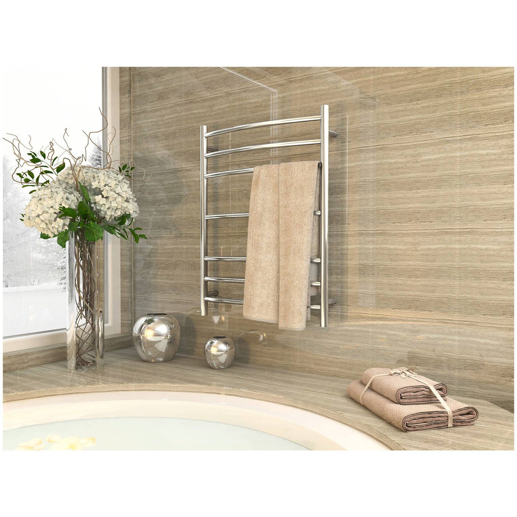 Polished Chrome 7-Bar Electric Towel Warmer L9317