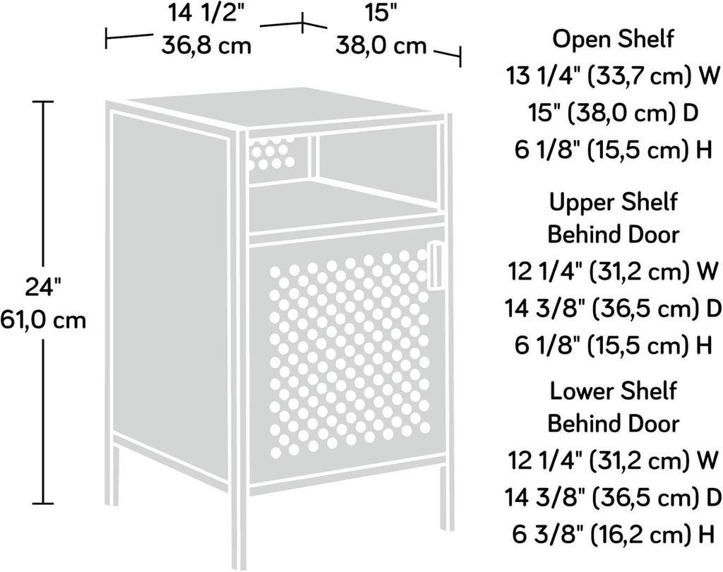 Black Night Stand E27681
