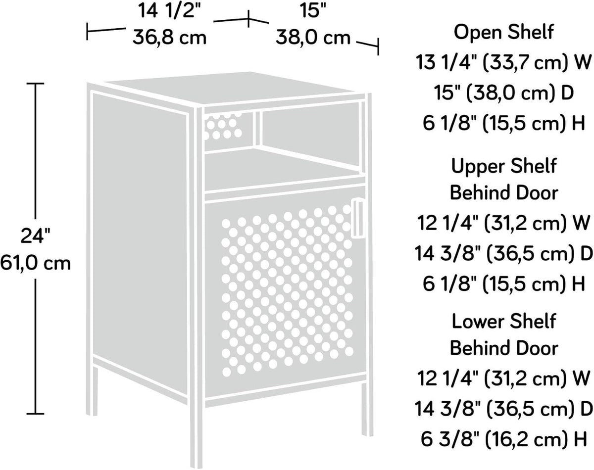 Black Night Stand E27681