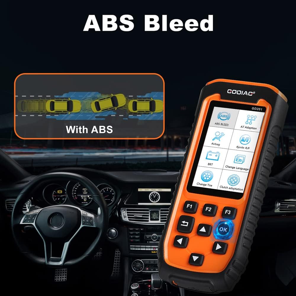 OBD2 Scanner Diagnostic Scan Tool with 29 Reset Service M12438