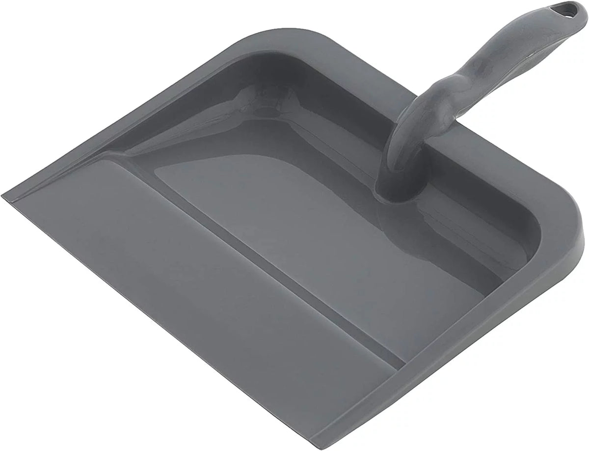 10-Inch Wide Plastic Dustpan with Comfort Grip Handle P58911