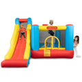 Inflatable Castle Trampoline with Fan O9881