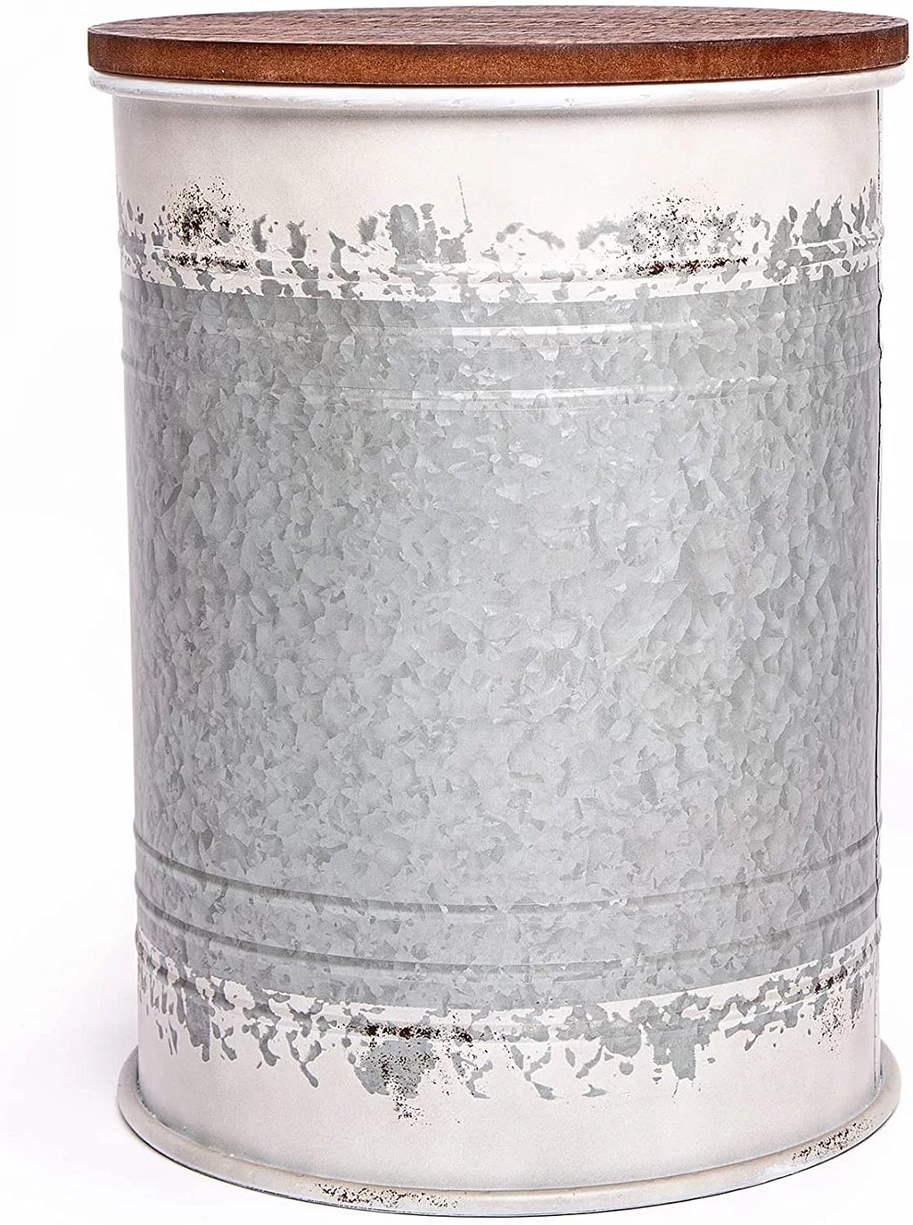 Round Side Table with Bin A21509