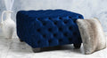 Navy Blue Ottoman G8349