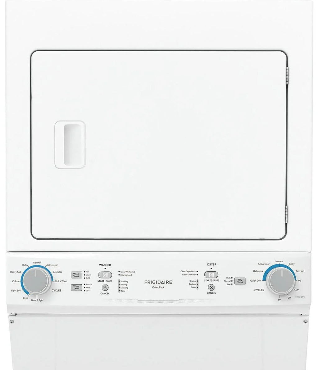 Electric Washer Dryer Laundry Center White T55867