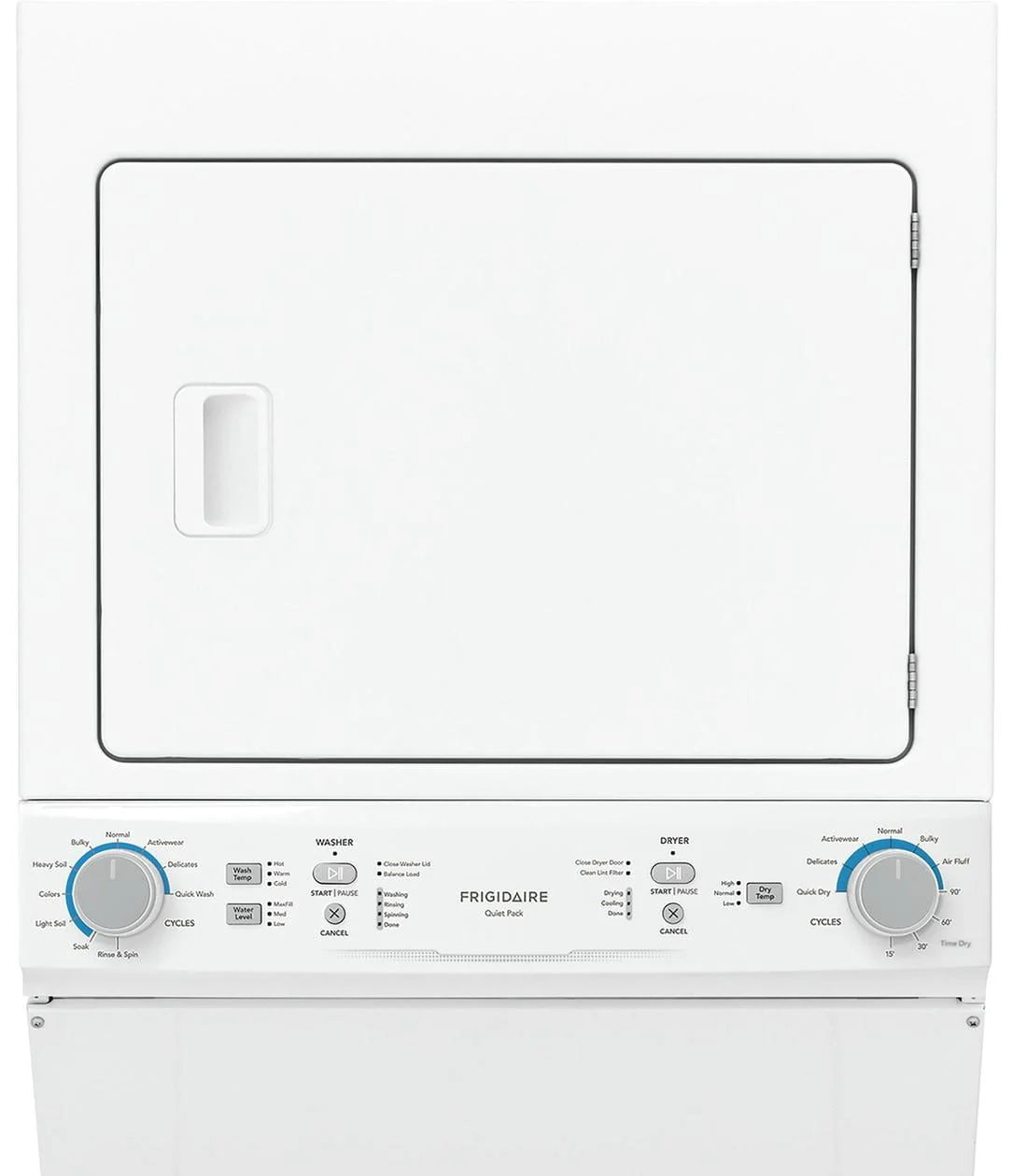 Electric Washer Dryer Laundry Center White T55867