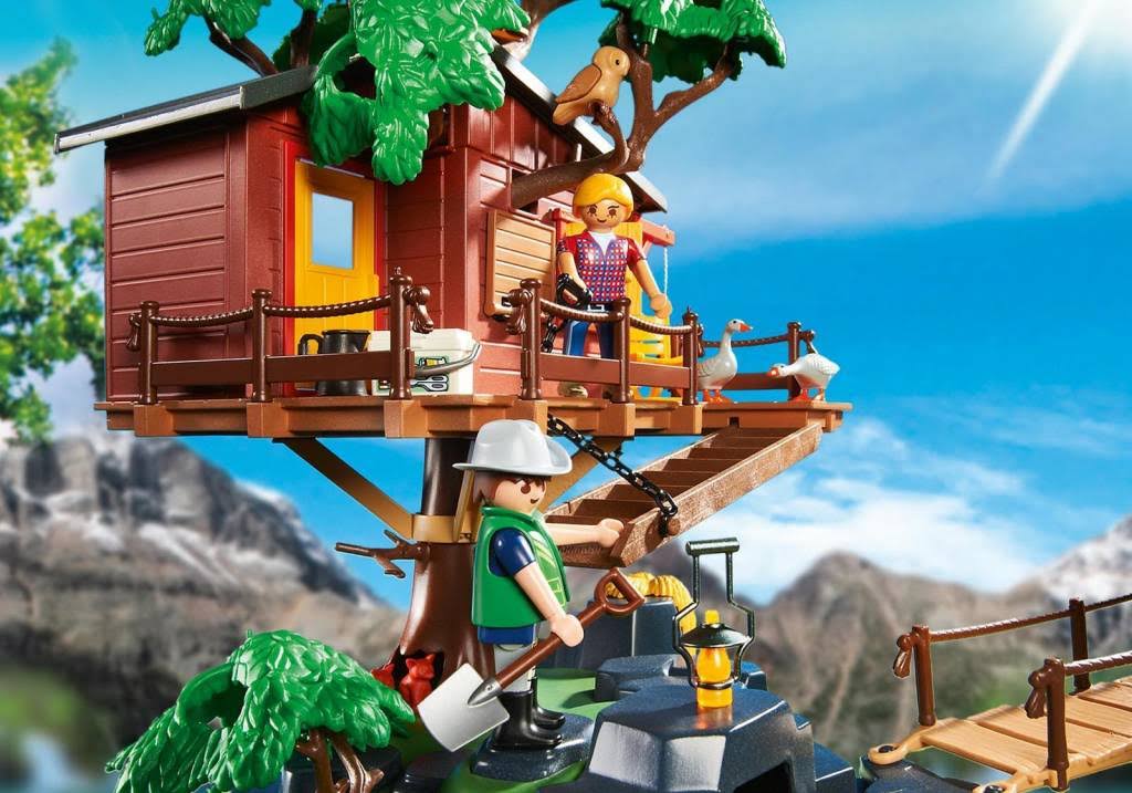 Wildlife Adventure Tree House Playset W26092