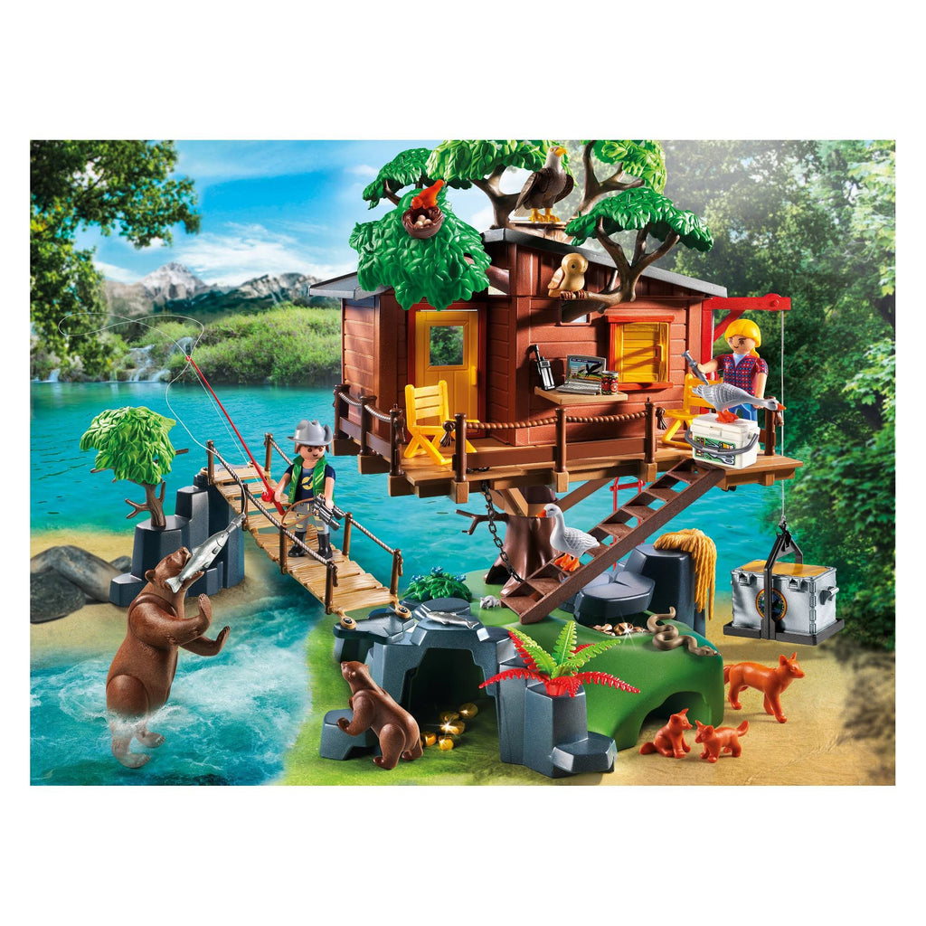 Wildlife Adventure Tree House Playset W26092