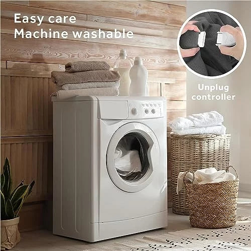 King Heated Blanket Machine Washable K643